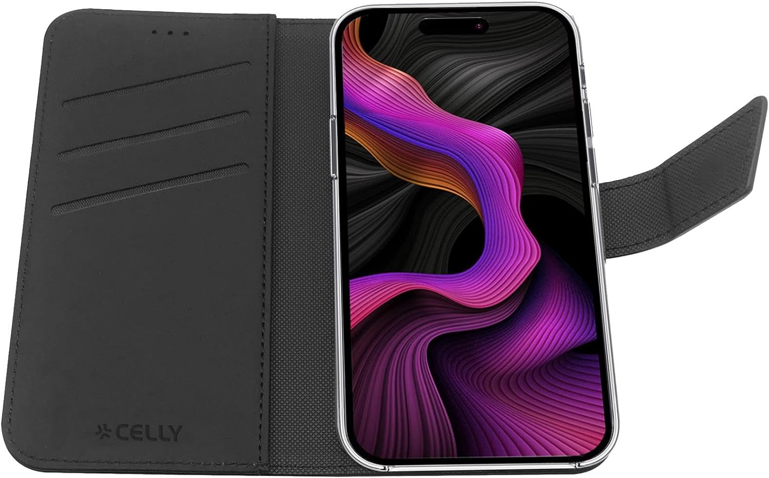 Wally Case Iphone 15 Plus Bk