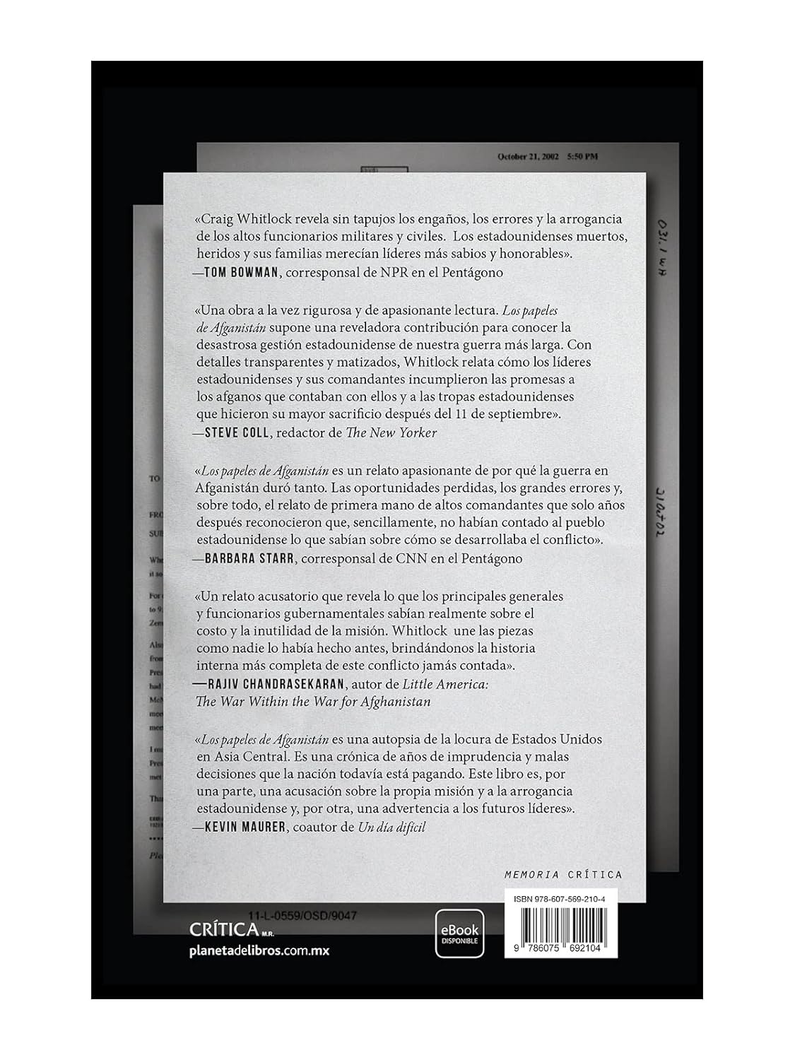 Los Papeles de Afganistán