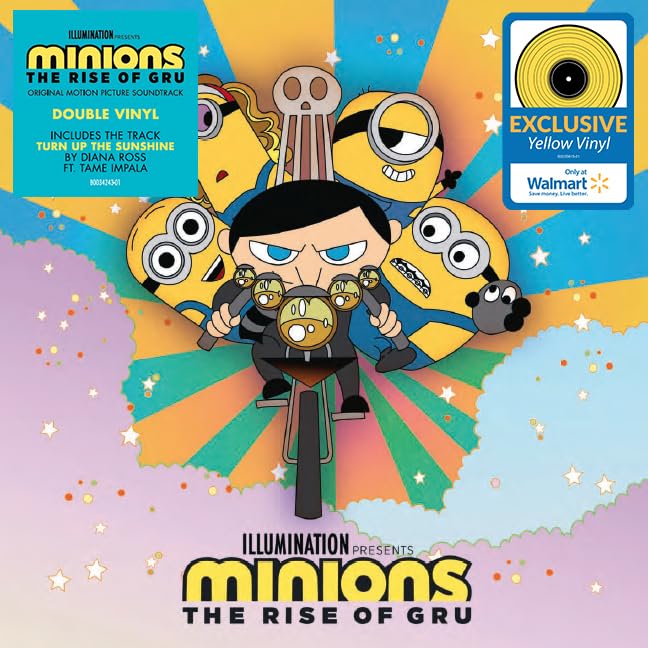 Minions: The Rise Of Gru (Various Artists) (Yellow Vinyl