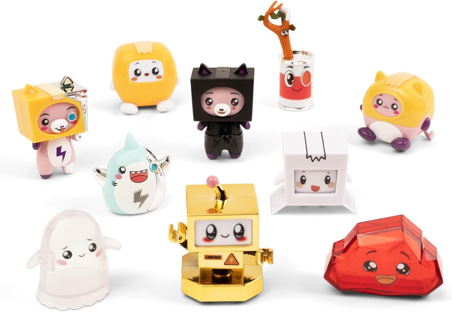 LankyBox Mini Mystery Figures- Los Estilos y embalajes Pueden Variar, Pequeño