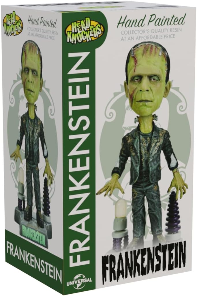 NECA Universal Monsters Head Knocker Le monstre de Frankenstein 20 cm