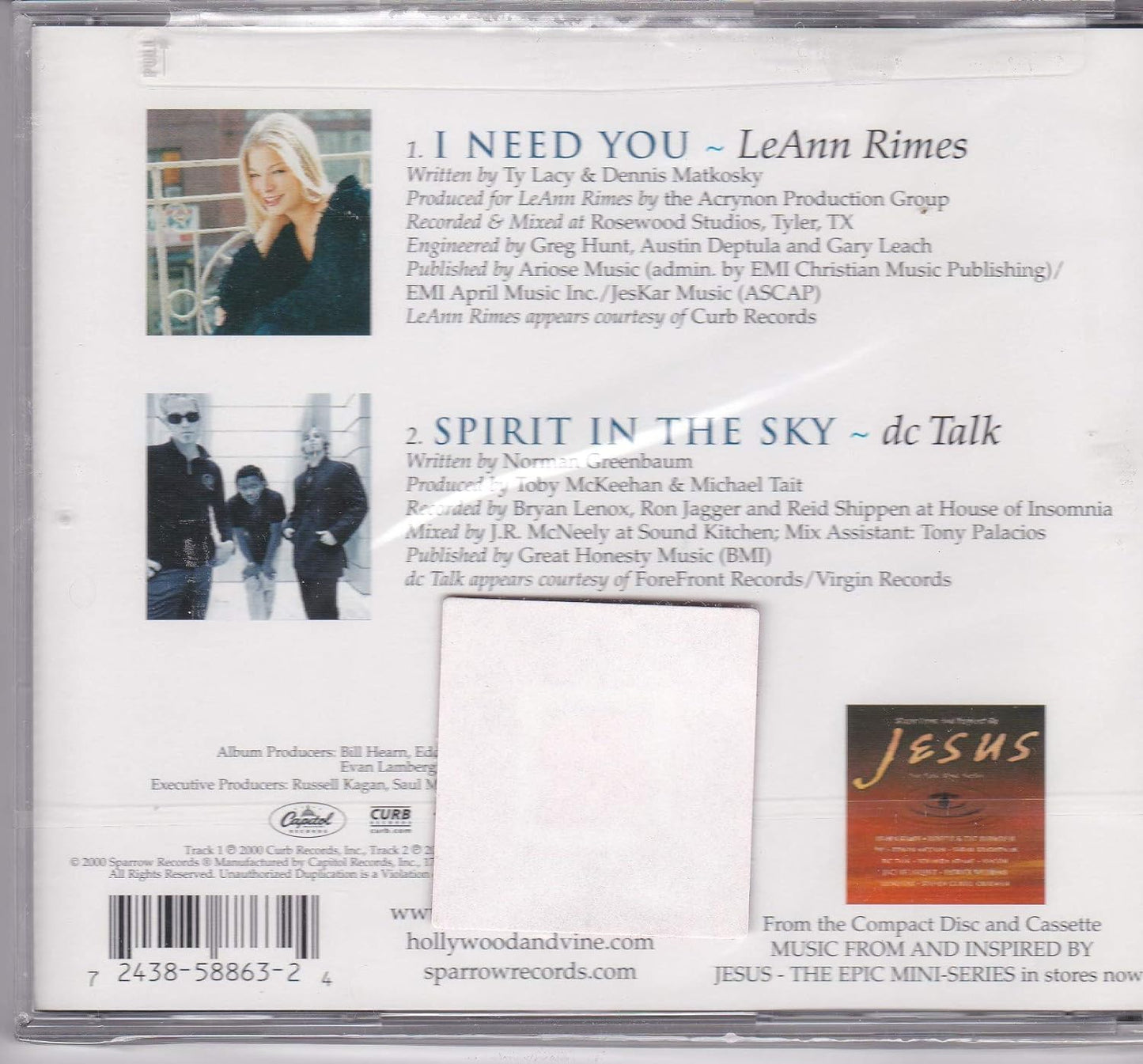 I Need You / Spirit in the Sky