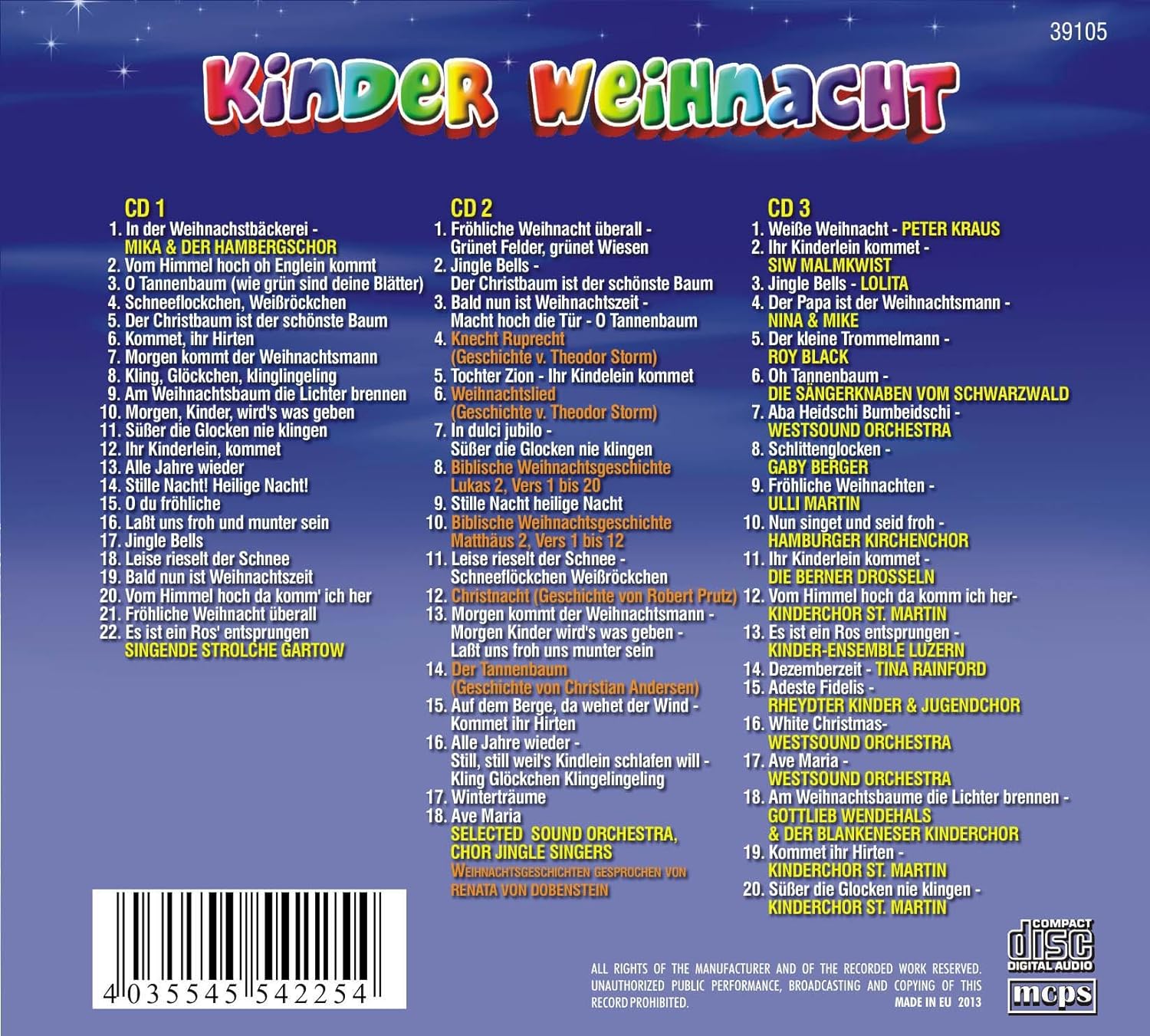 Kinder Weihnacht Box