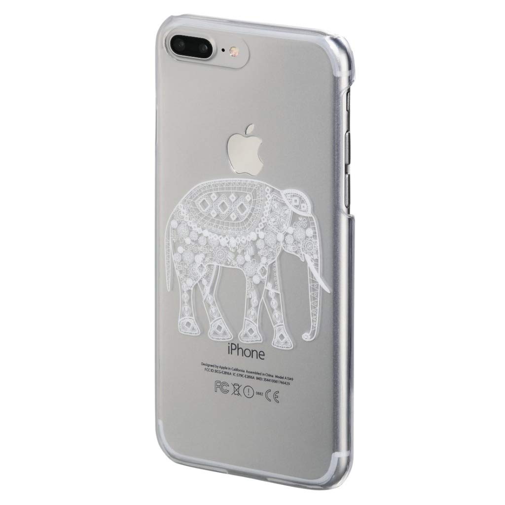 Hama - 181141 Case for Apple iPhone 6 Plus/6s Plus/7 Plus, Transparent/White