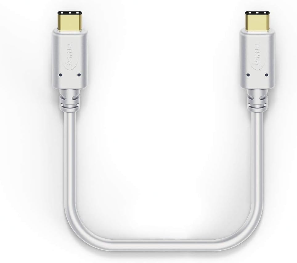 USB Type-C to USB Type-C Data Cable 1.5 m White