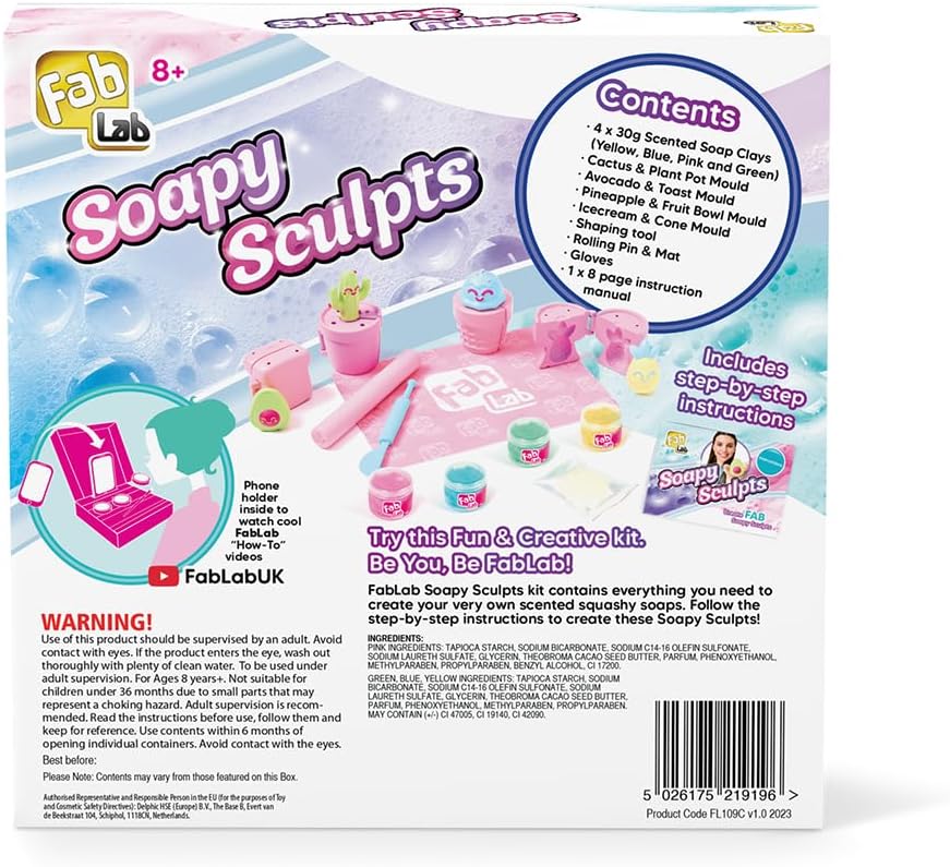 Fablab - Soapy Sculpts /Toys