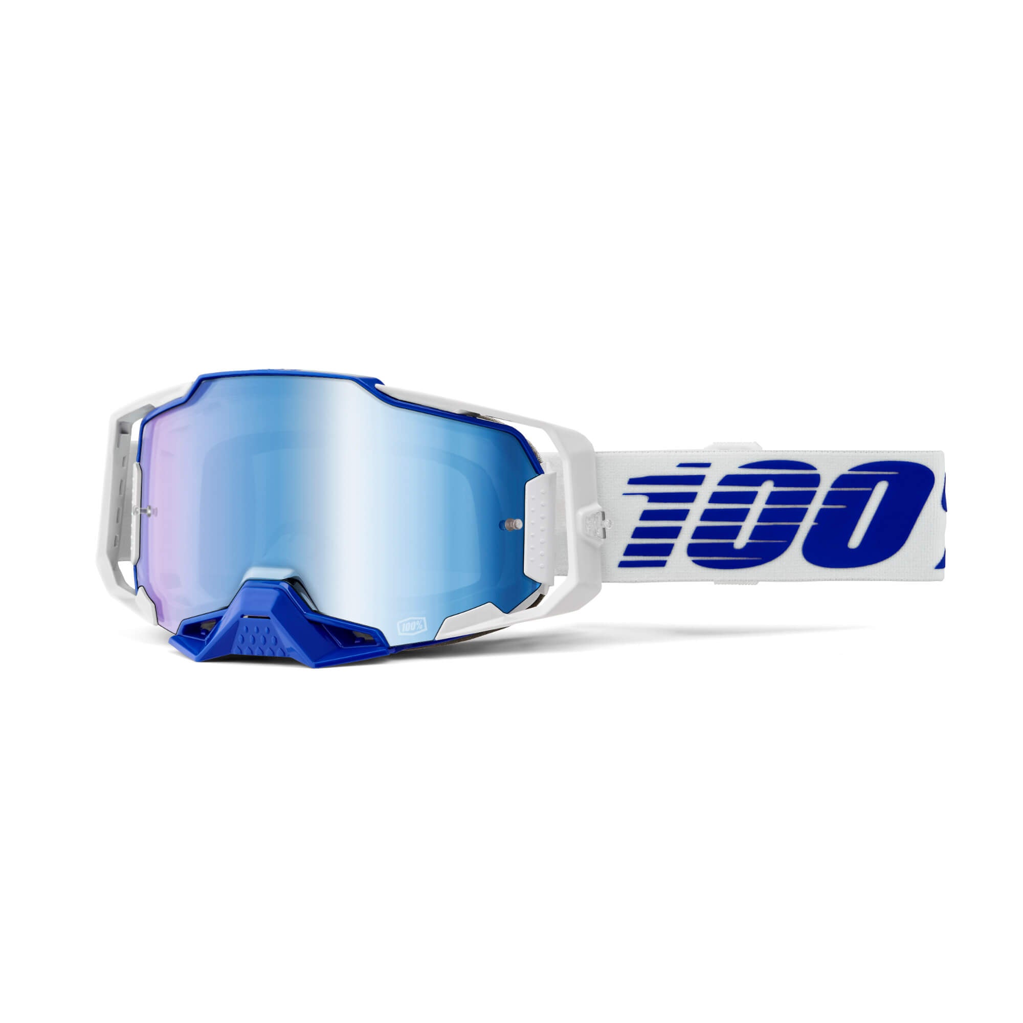 100% Armega Essential Chrome Motocross-Brille