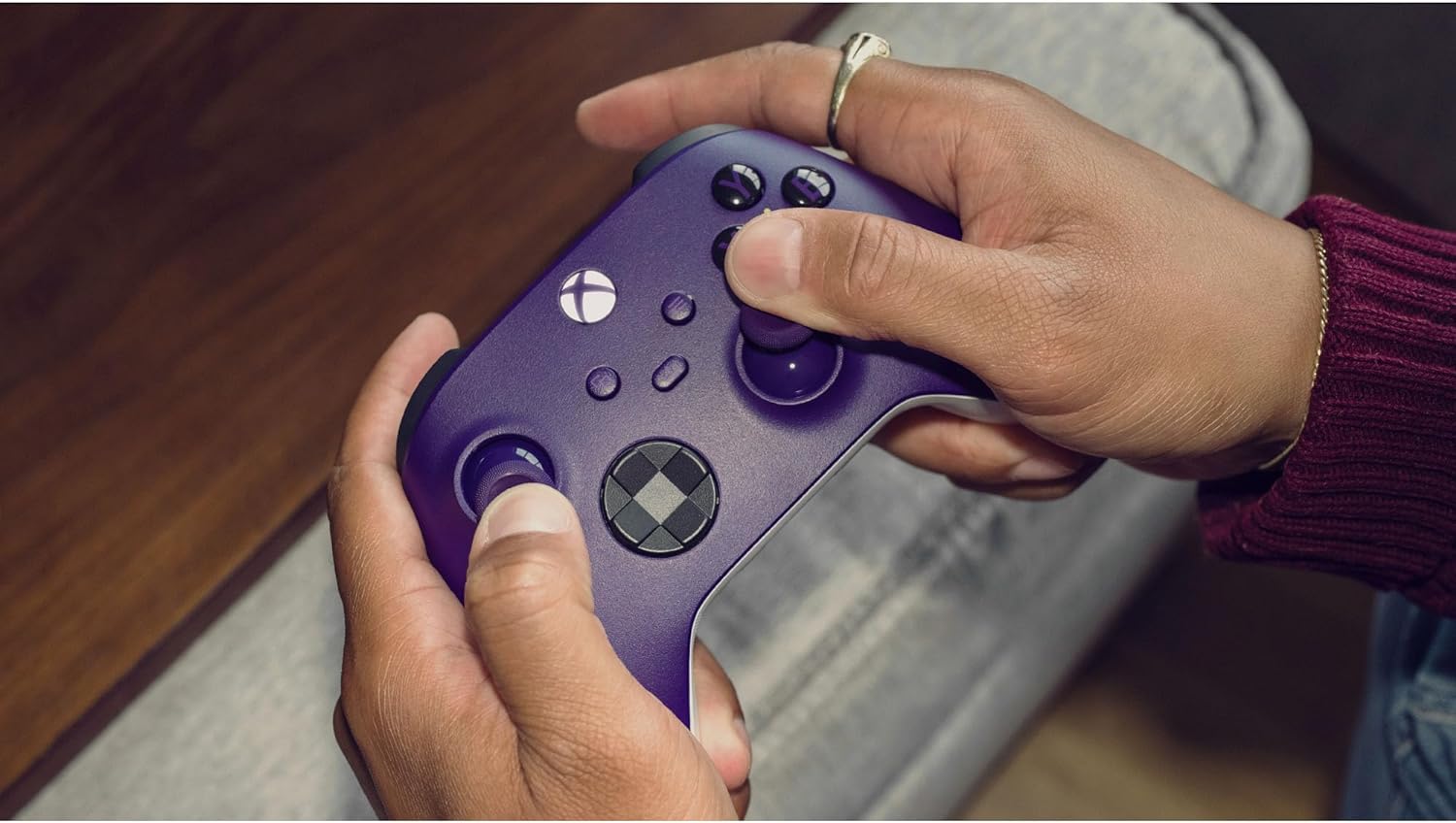 Xbox Wireless Controller – Astral Purple for Xbox Series X|S, Xbox One, and Windows Devices