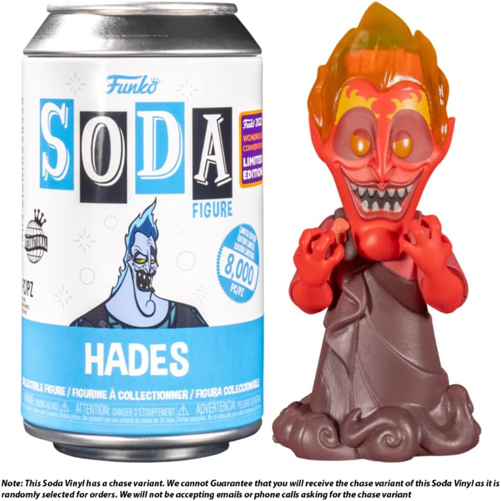 Disney: Funko Pop! Soda - Villains - Hades (Collectible Figure)