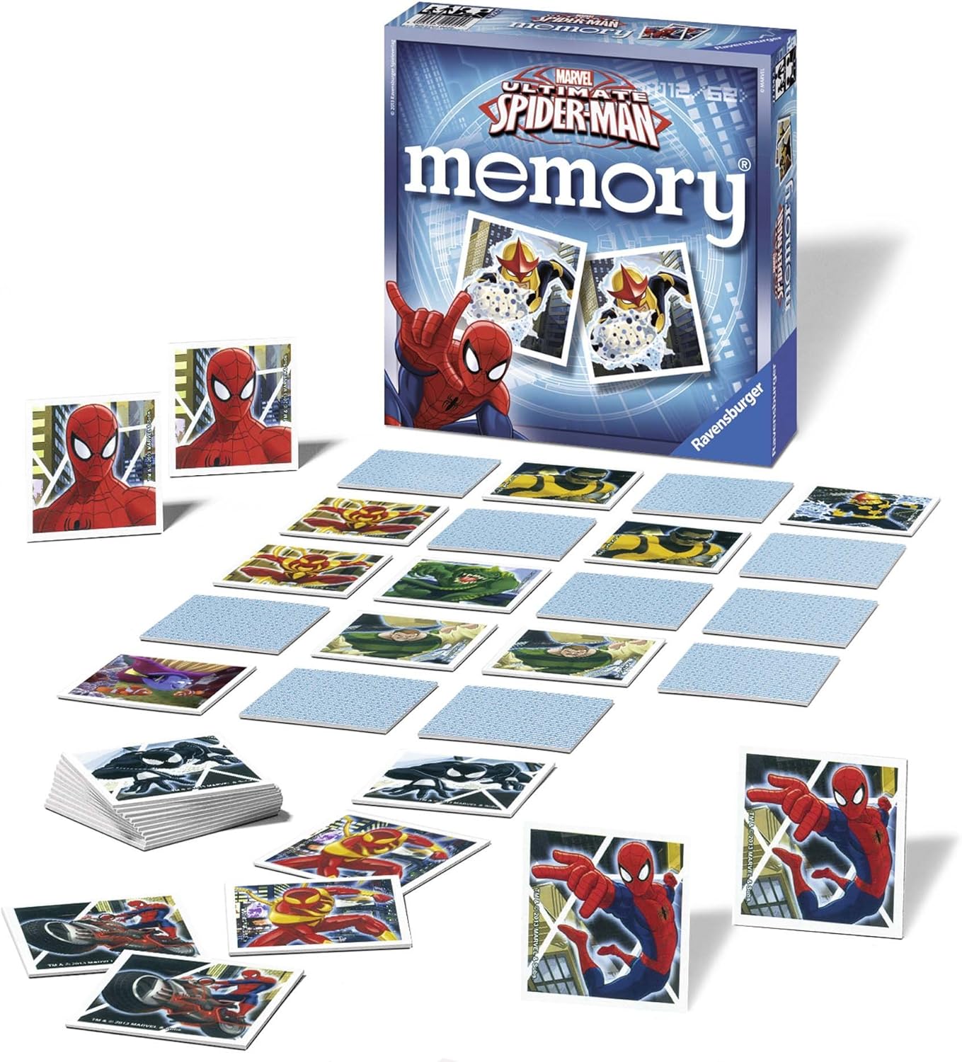 Ravensburger 22254 – Educational Game – Grand Memory Ultimate Spiderman