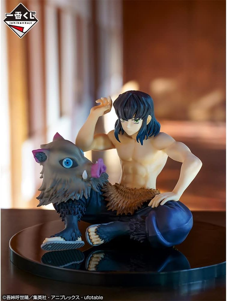 Ichibansho Inosuke Hashibira Demon Slayer (Tengen Uzui Is Here!) 10 cm BP60200 Multicolour