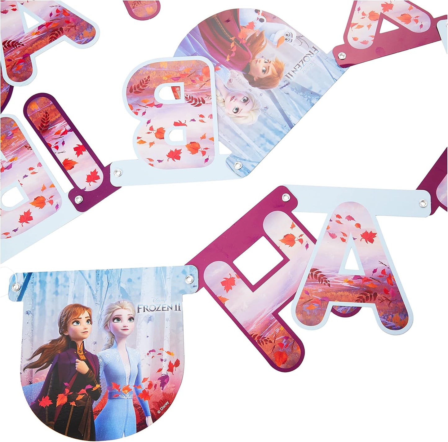 Disney Frozen 2 10066553 PR91132 Banner, Multi-Coloured