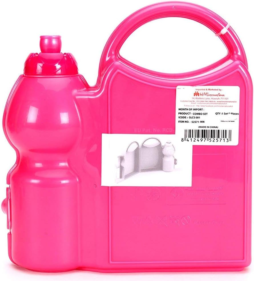 JOY TOY Lunch Box and Sport Bottle, 19x7x21 cm