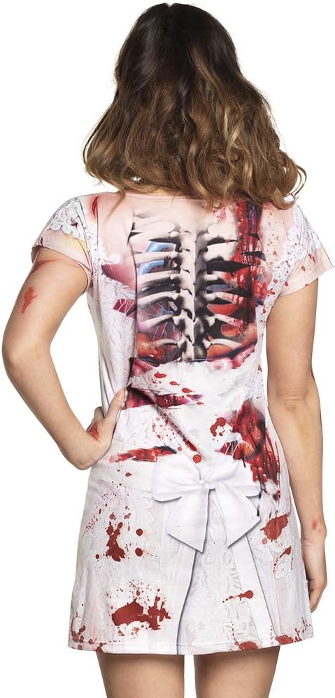 Boland 84326 Photorealistic Dress Horror Bride, Multicoloured