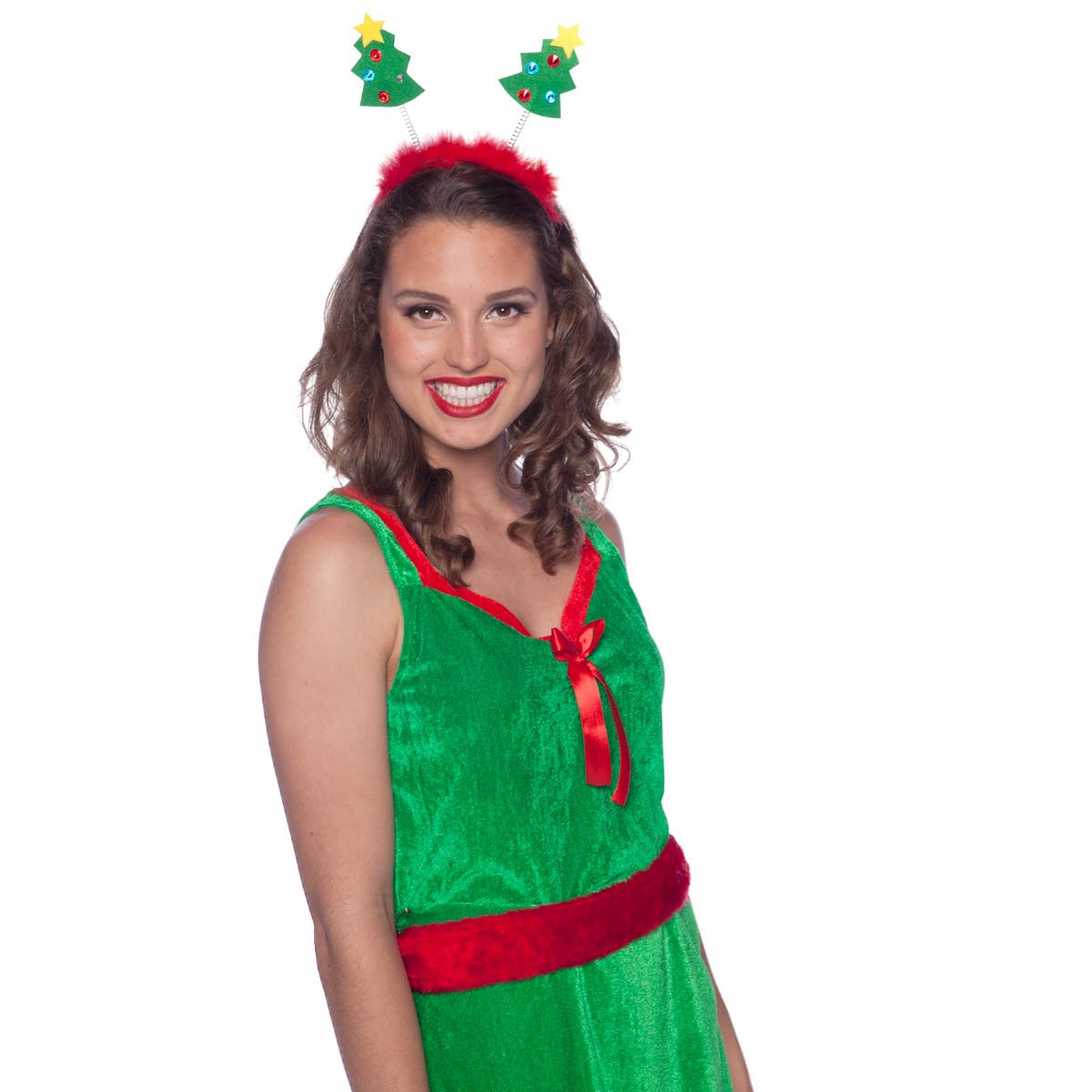 Cerchietto per capelli albero di natale