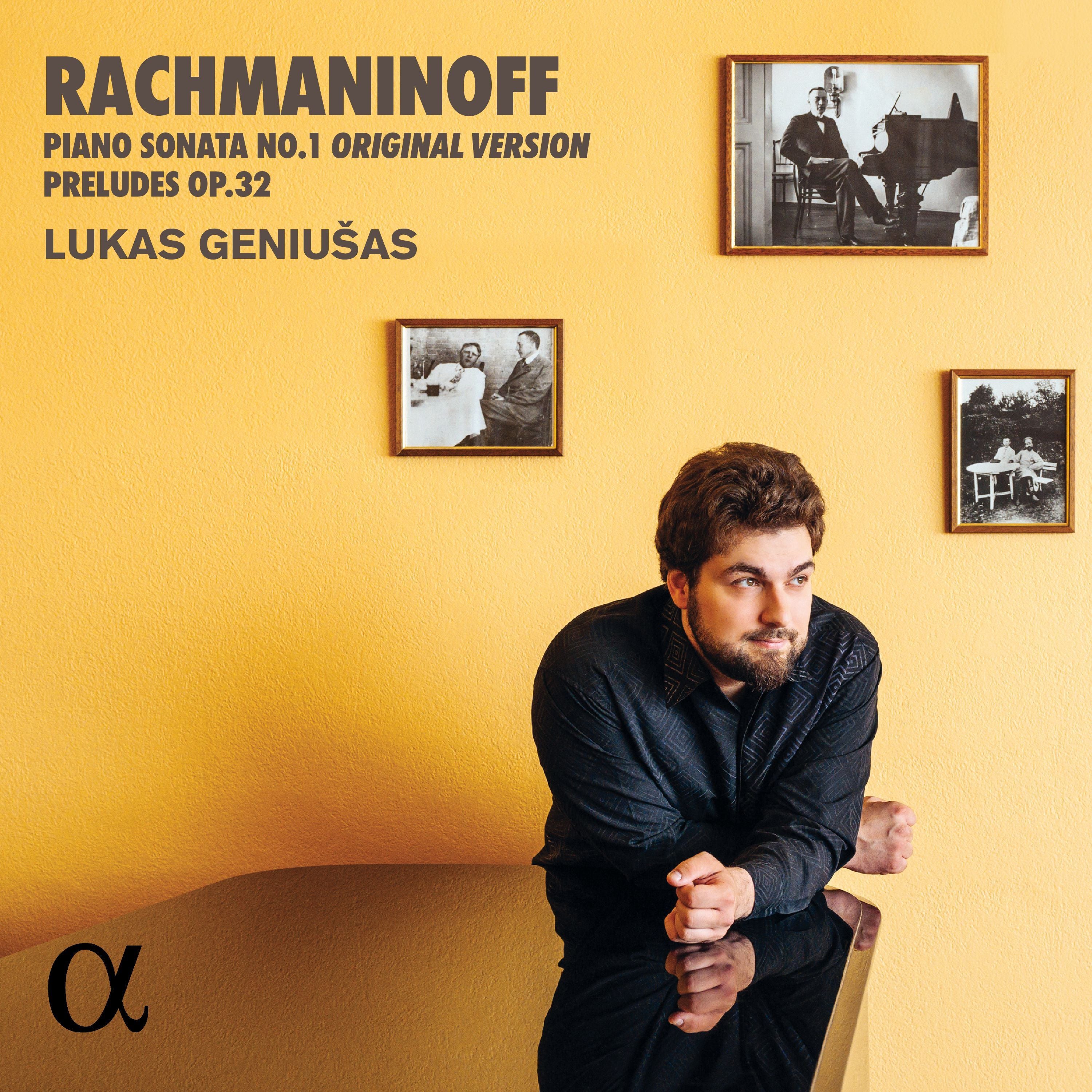 Rachmaninoff: Piano Sonata No. 1 Original Version/...