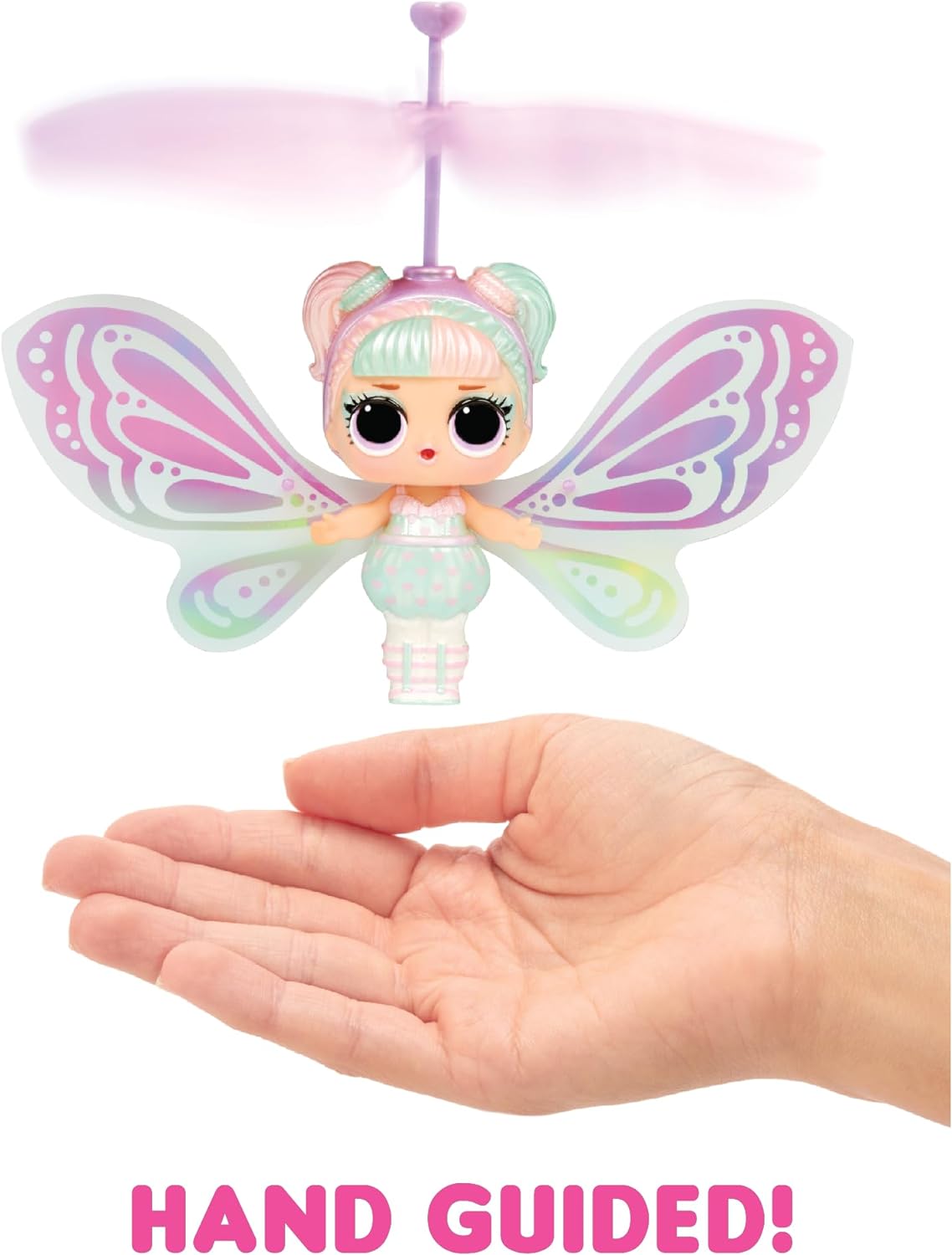 LOL Surprise Magic Flyers - Sweetie Fly - Hand Guided Flying Doll - Collectible Doll with Touch Bottle Unboxing - Great for Girls Ages 6+