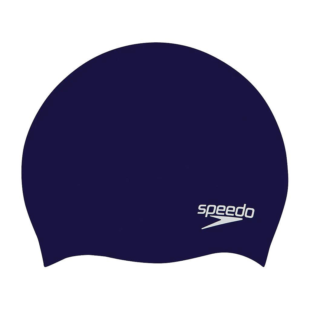 Speedo Moulded Silicone Cap Junior Navy Junior Navy