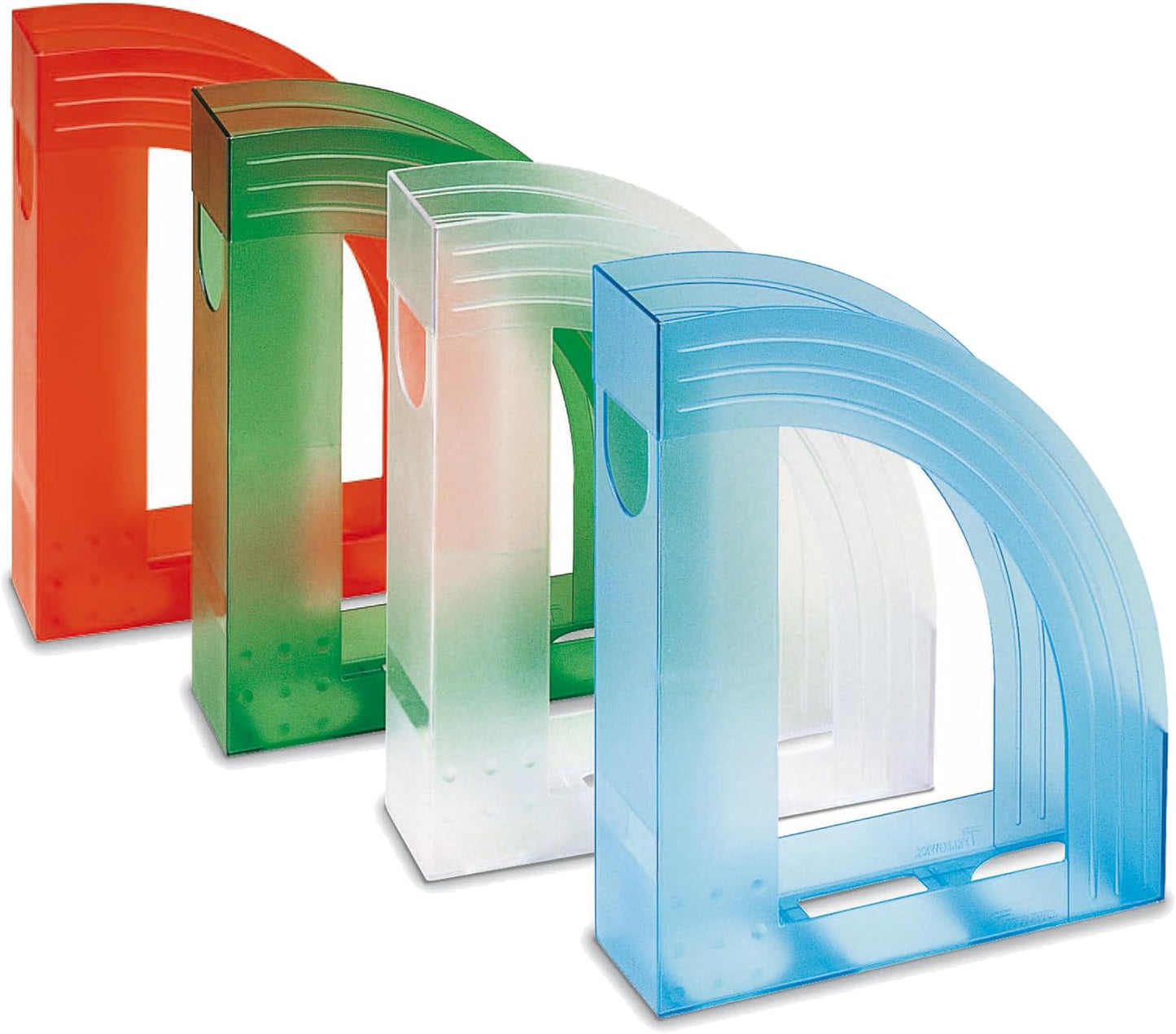 Fellowes Magazine File Holder Module Trasparente Blu