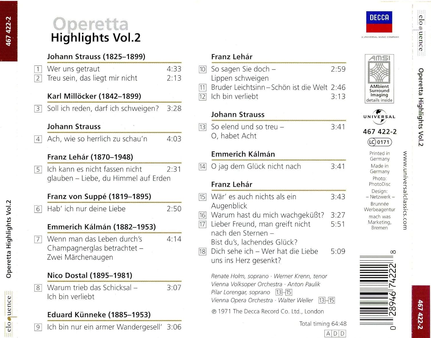 Operetta Highlights Vol.2