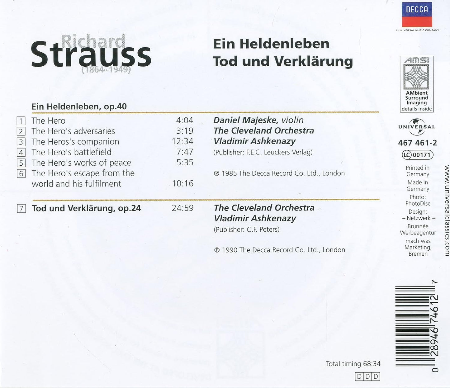 Strauss:Ein Heldenleben