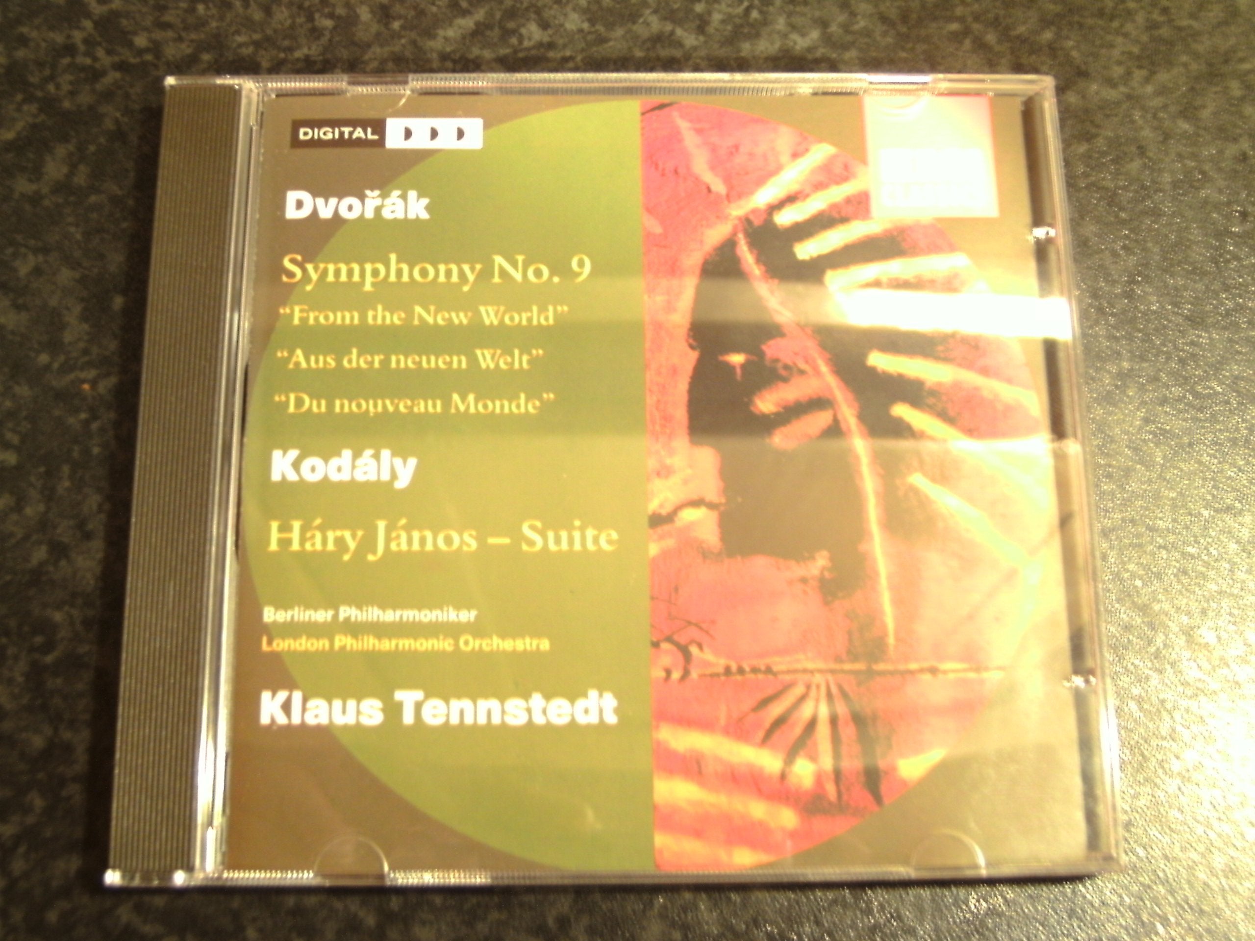 Dvorak Symphony No.9, Kodaly - Hary Janos Suite, Klaus Tennstedt