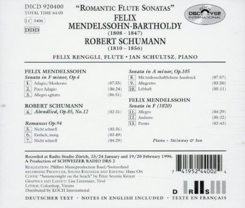 Romantic Flute Sonatas