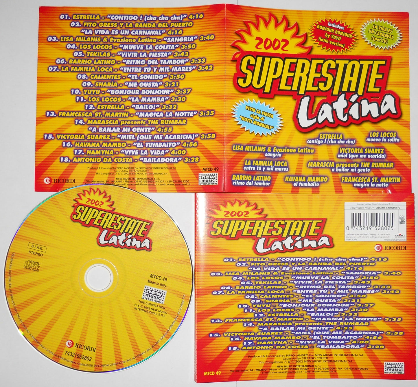 SUPERESTATE LATINA 2002