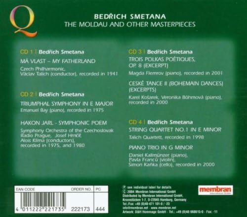 The Moldau & Other Masterpieces (Smetana,Friedrich