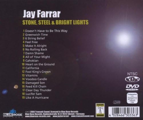 Stone, Steel & Bright Lights Cd+ Dvd