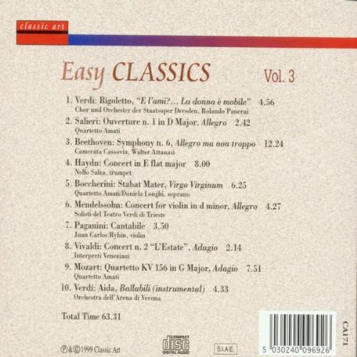 Easy Classics Vol.3