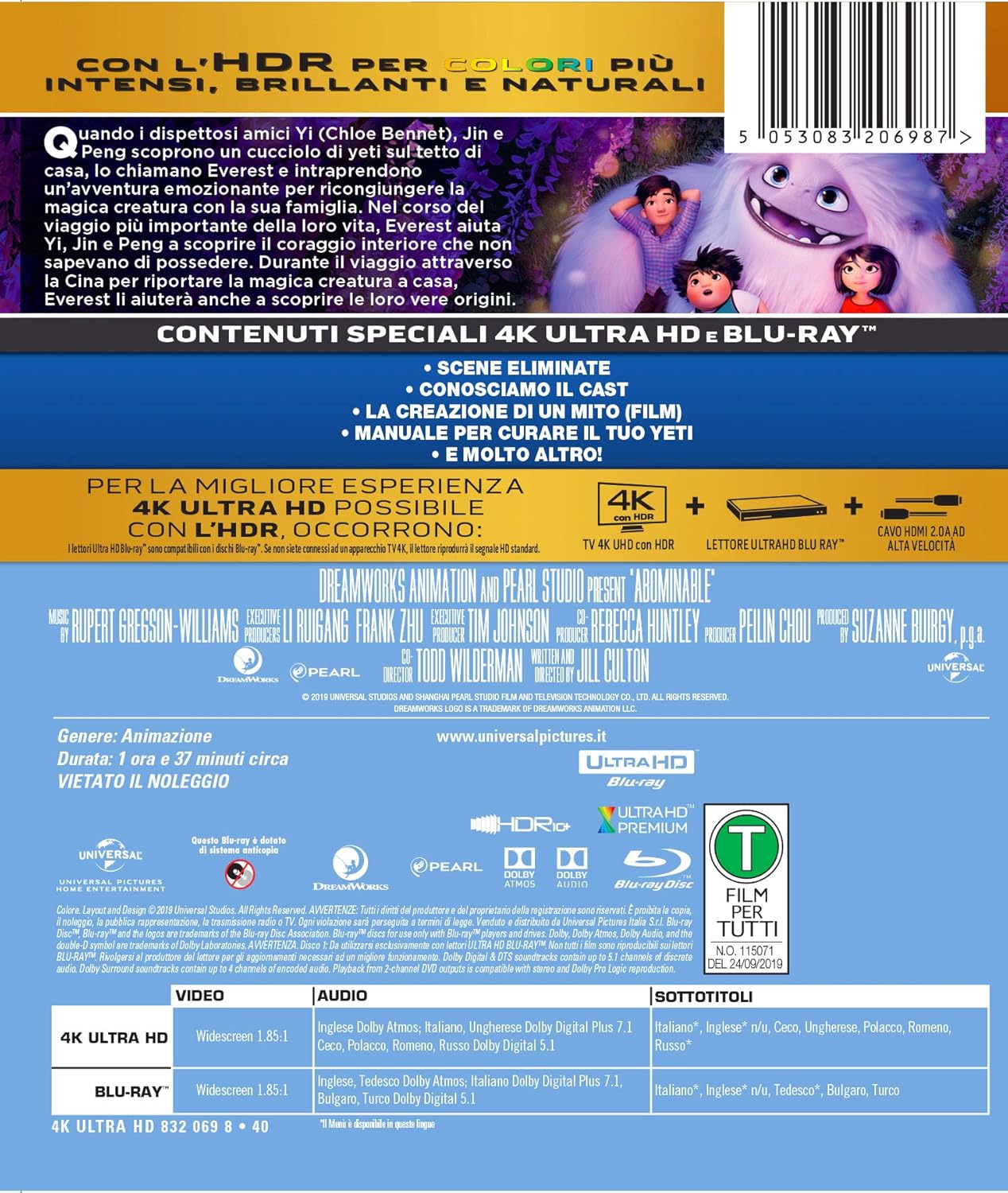 Il Piccolo Yeti - 4K Ultra HD + Blu-Ray