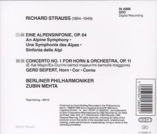 Alpensinfonie/Hornkonzert 1