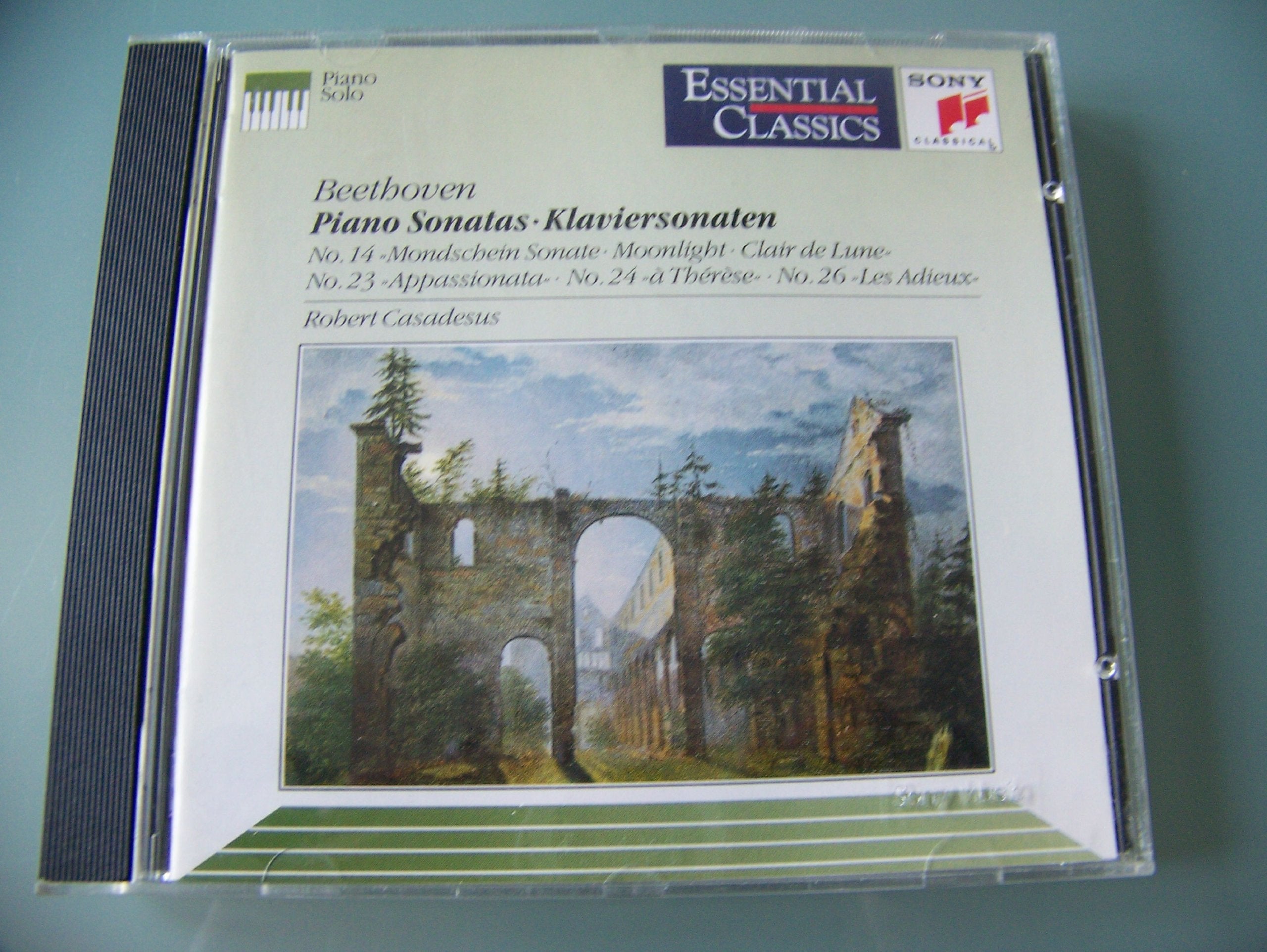 Piano Sonatas: Moonlight / Les Adieux / A Therese / Appassionata