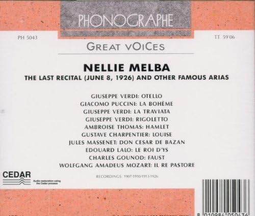 Das Letzte Recital (1926