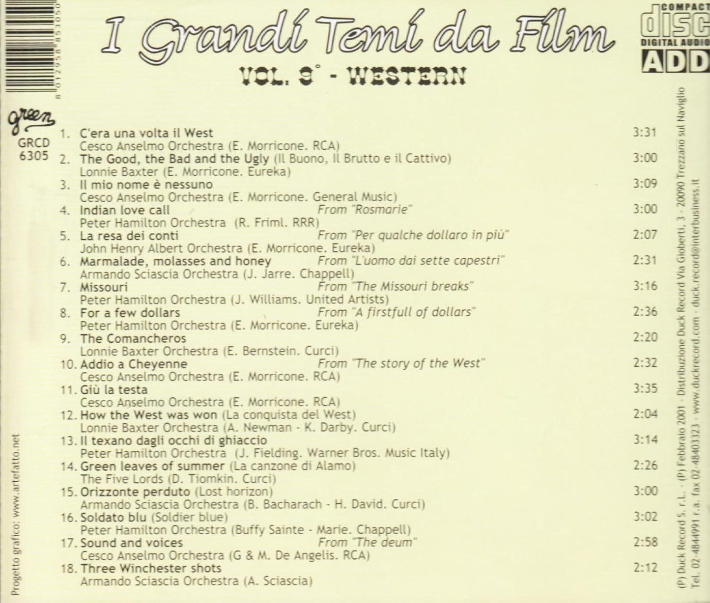 I Grandi Temi Da Film Vol. 9 - I Western
