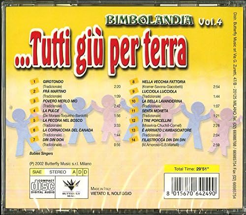 Vol. 4-Bimbolandia-Tutti Giu Per Terra