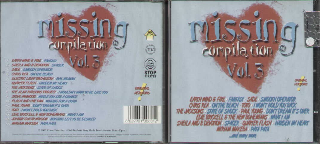 Missing Compilation Vol 3 / Holiday`S Drive