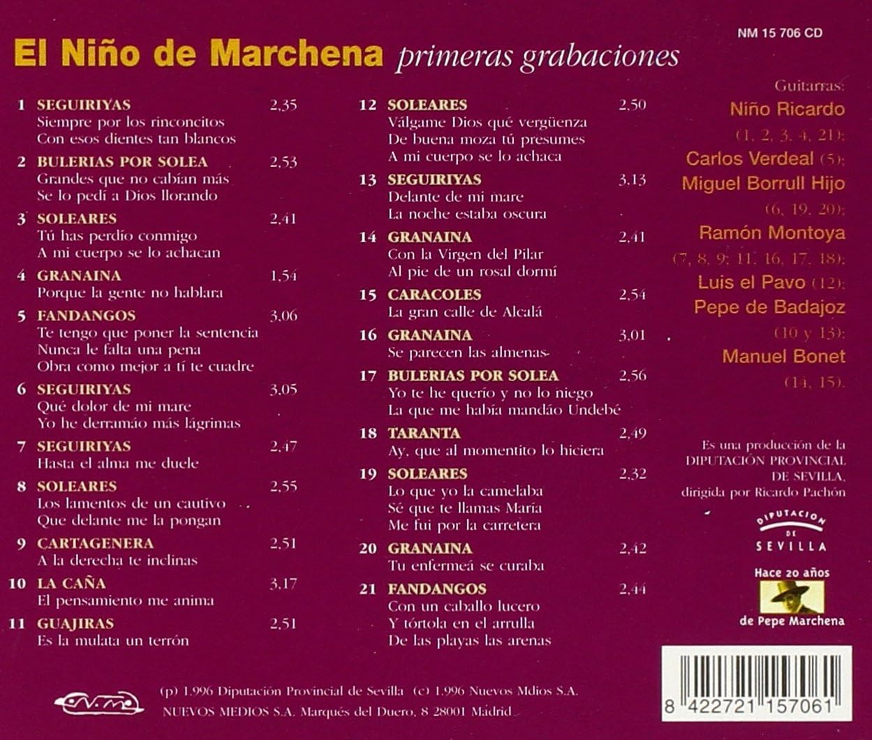 Primeras Grabaciones