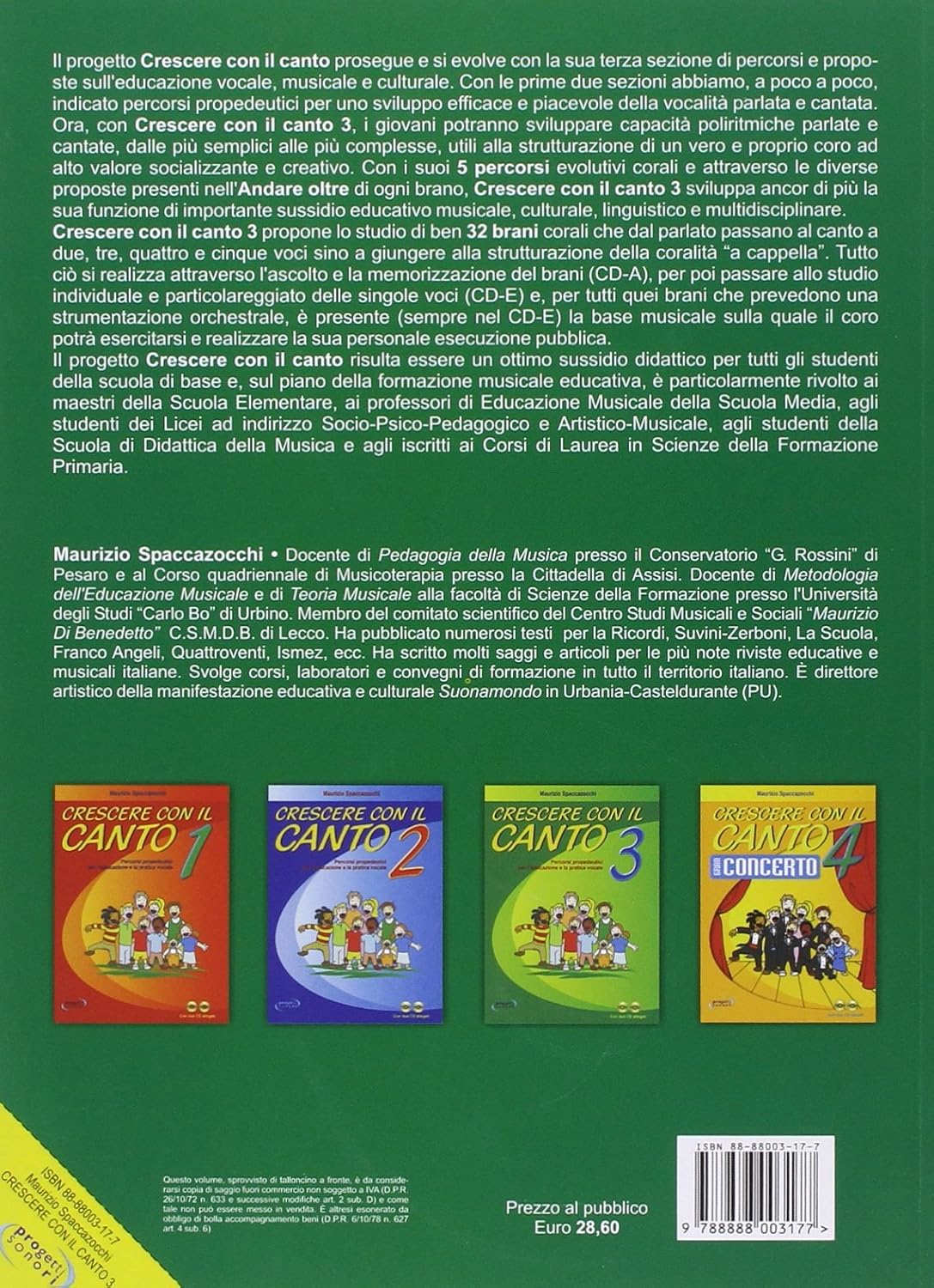 Crescere Con Il Canto Vol 3