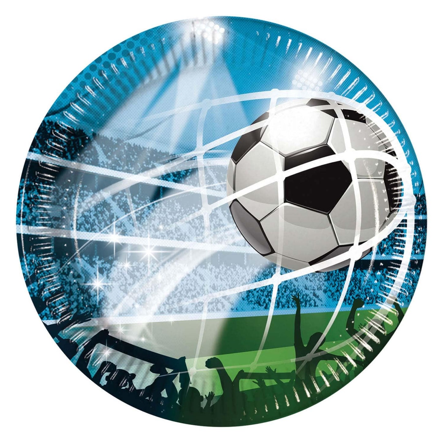 Procos Football Fans 8 Plates