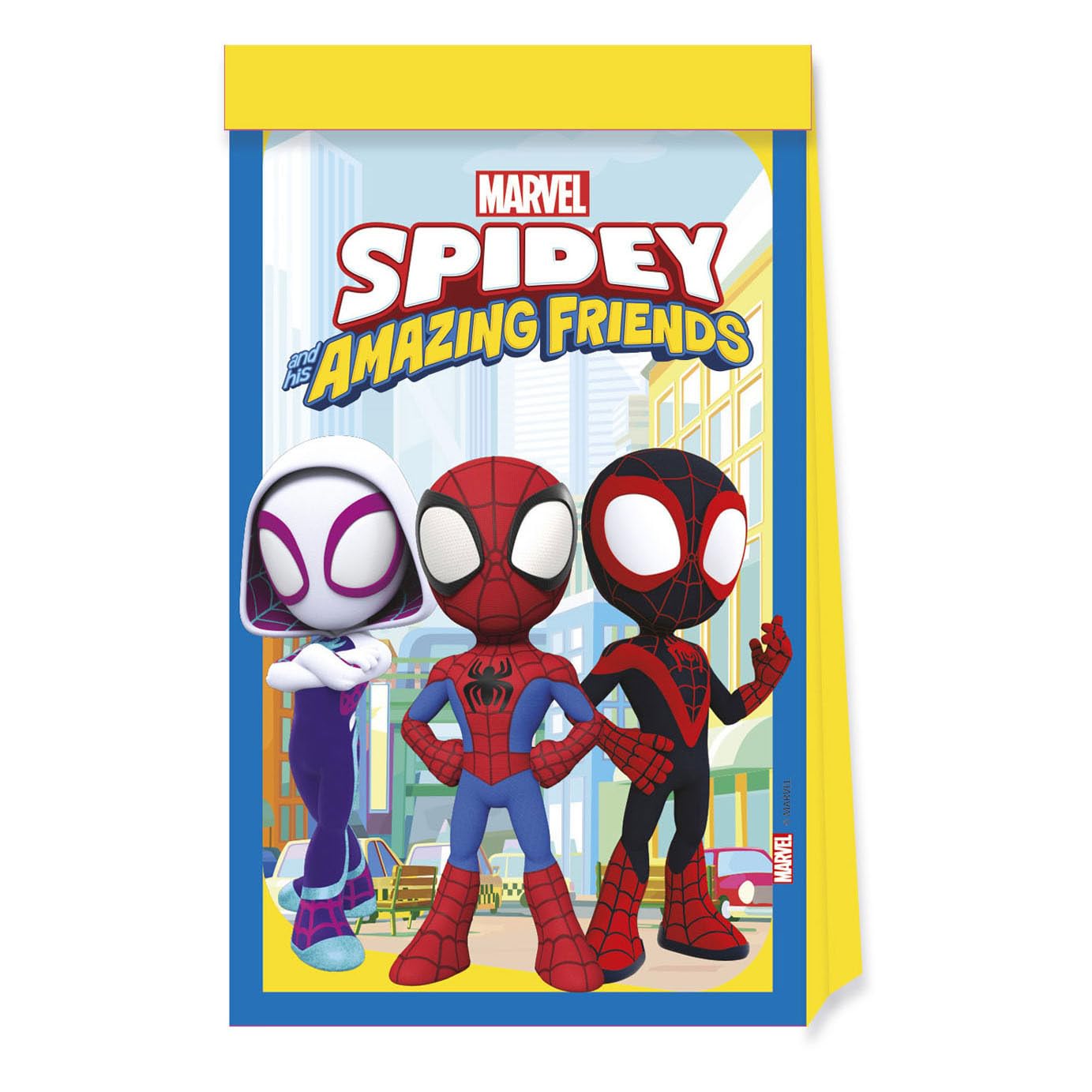 PROCOS Marvel´s Spidey Paper Party Bags (4pk
