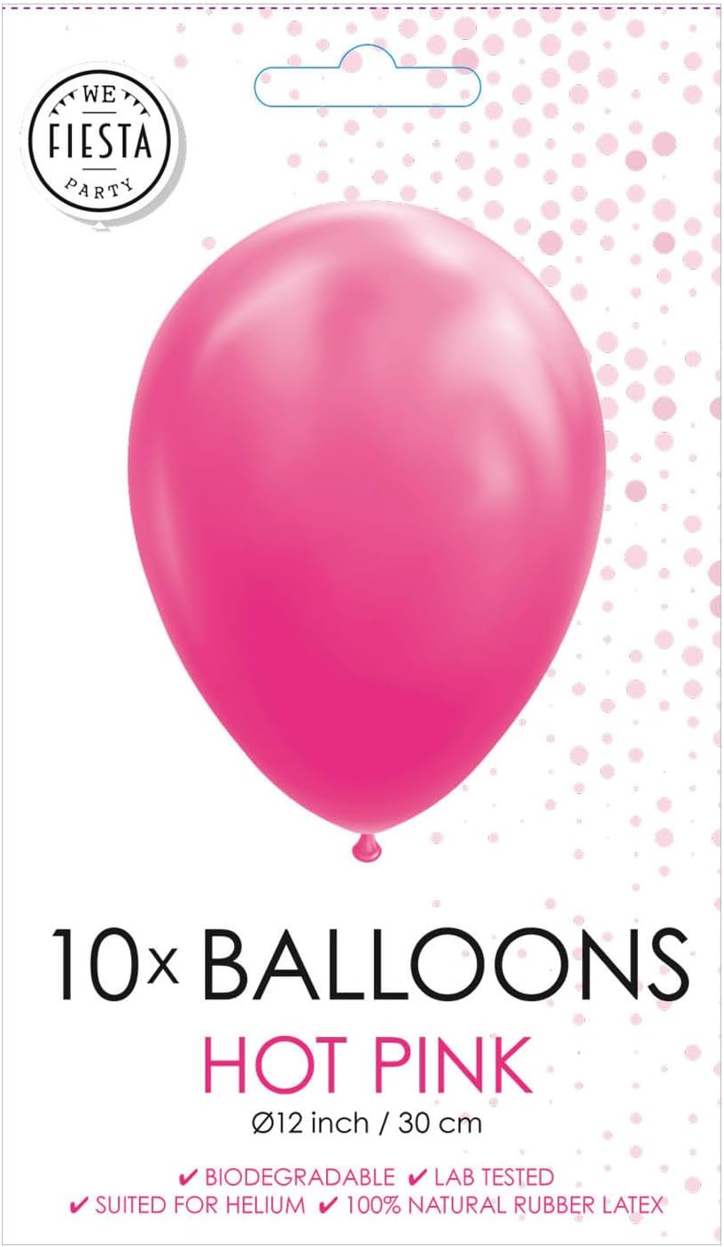 Globos Ballonnen Hard Roze 30cm, 10st.