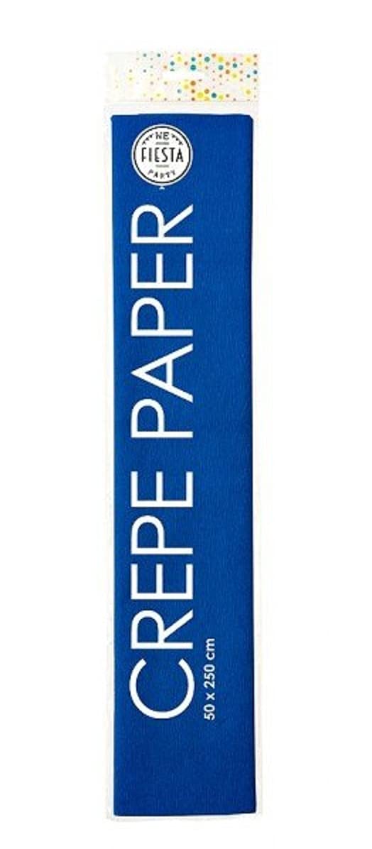 Globos Crepe Paper 250 x 50 cm Blue