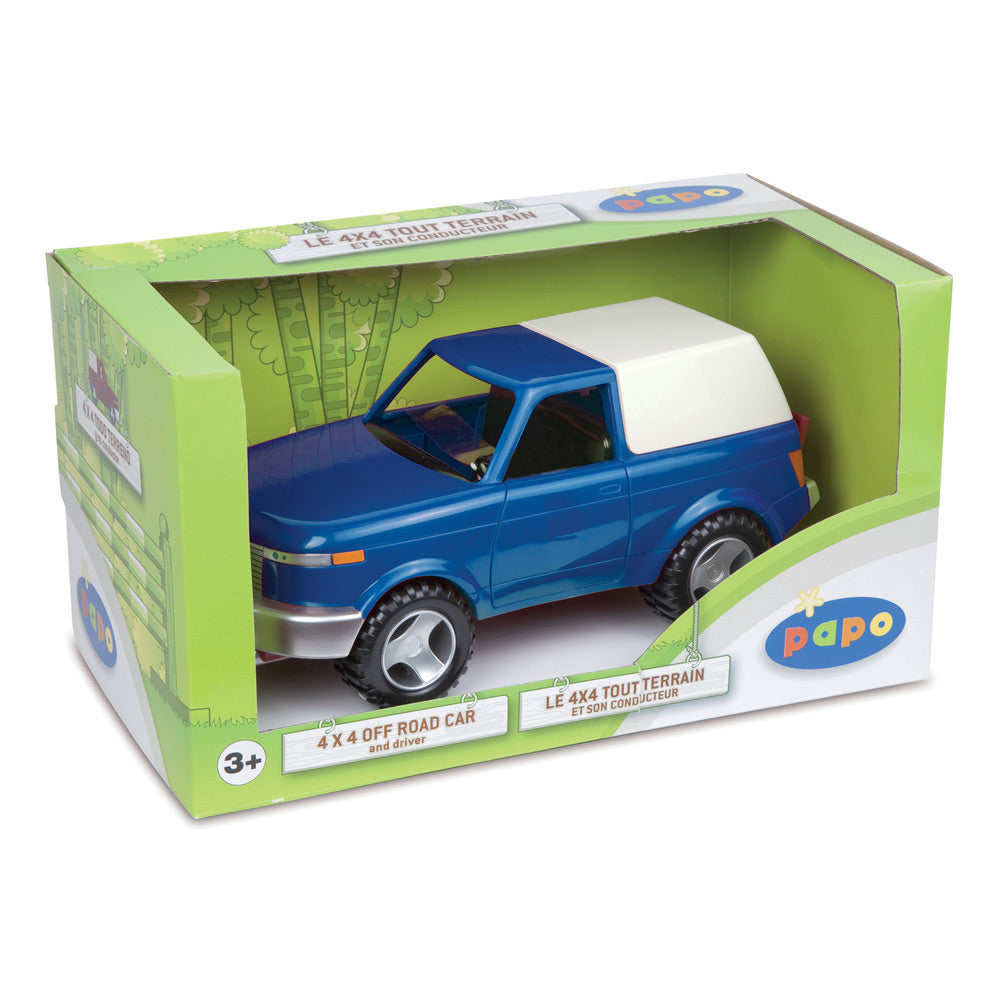 Papo 51433 - Fuoristrada e Autista, Plastica