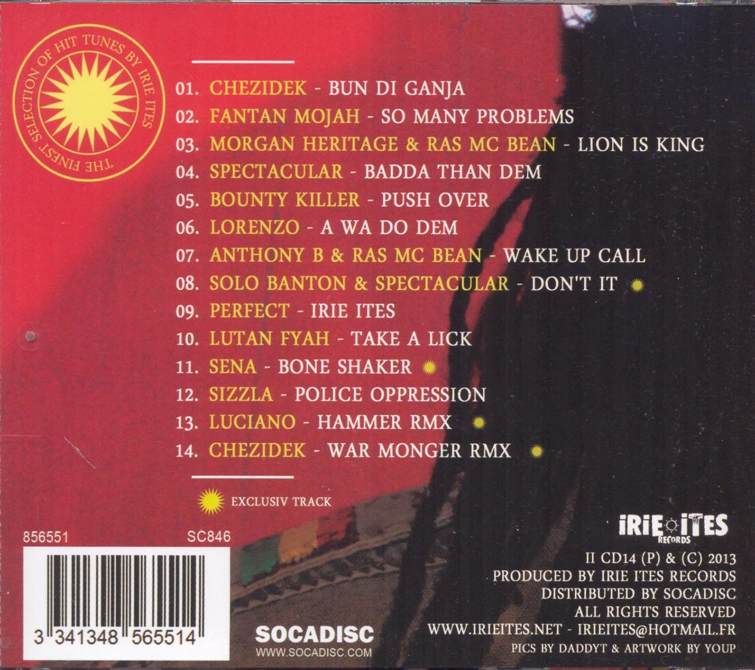 Irie Ites Records a Decade of Reggae Music: 2003