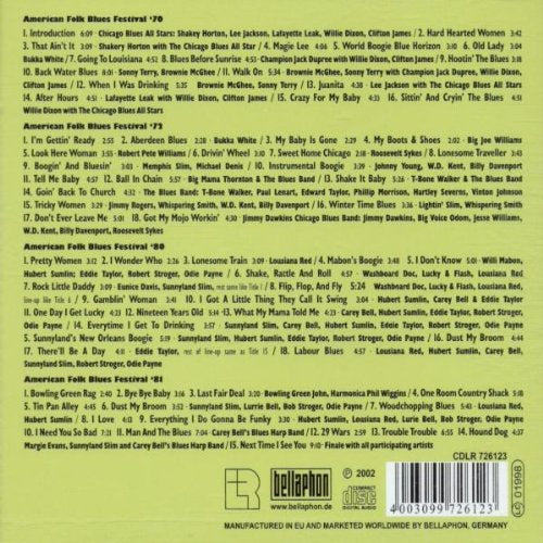 American Folk Blues Festival 70/72/80/81