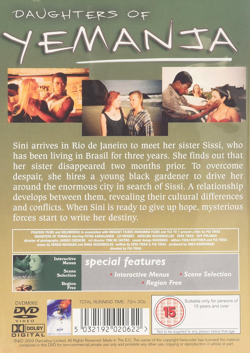 5032192020622 Daughters Of Yemanja (DVD) (1995