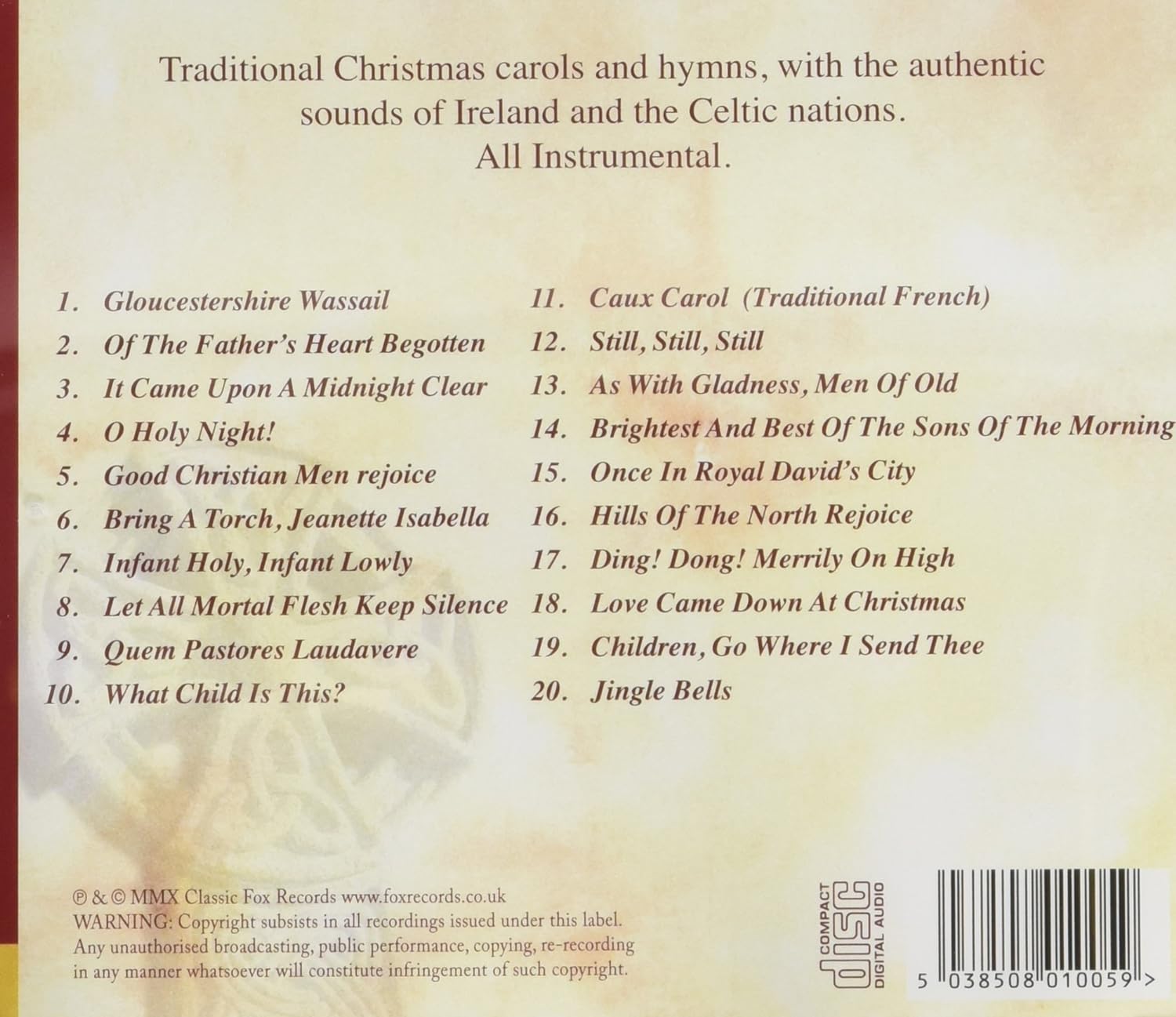 20 Celtic Christmas..