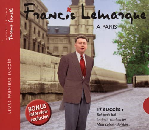 Francis Lemarque - A Paris (Best Of)